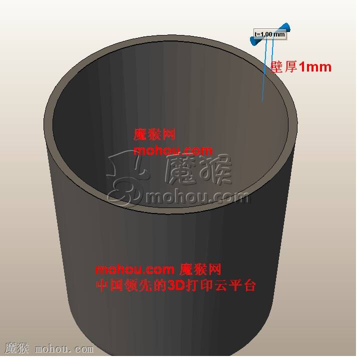3D打印的壁厚很重要