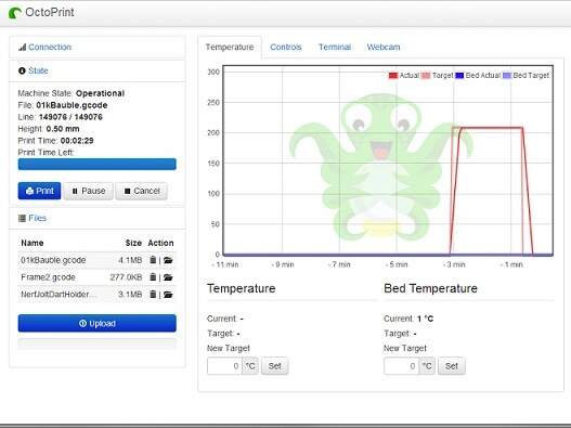 Octoprint主機(jī)軟件