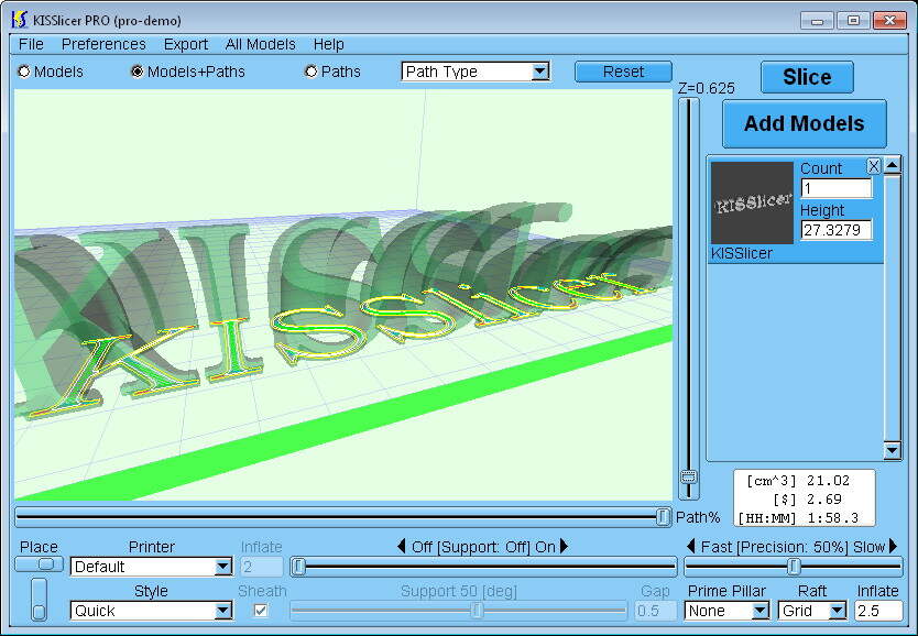 kisslicer切片軟件