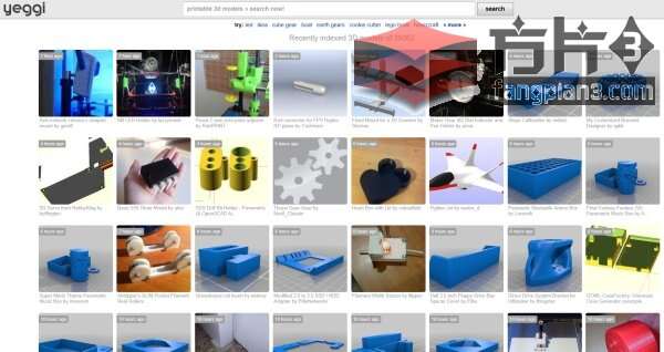 Yeggi3D打印搜索引擎