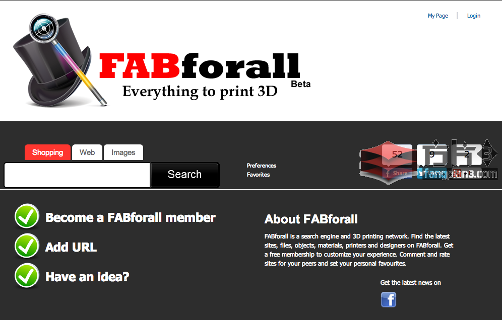 Fabforall_3D搜索引擎
