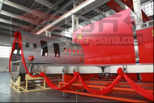 C919大型客机翼身组合体