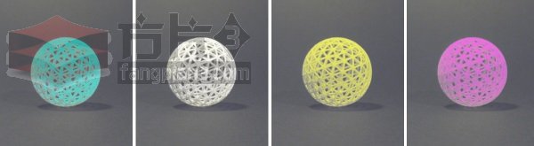 可挤压变形的3D打印乒乓球