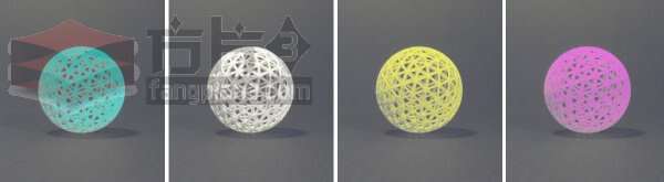 可擠壓變形的3D打印乒乓球