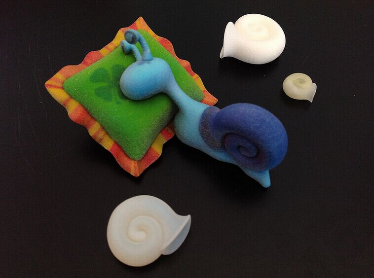 3D打印材料：彩色砂岩