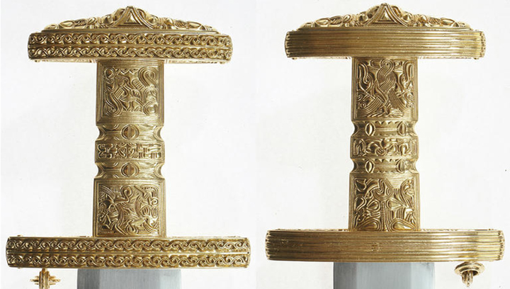 3D打印技术复原千年前宝剑