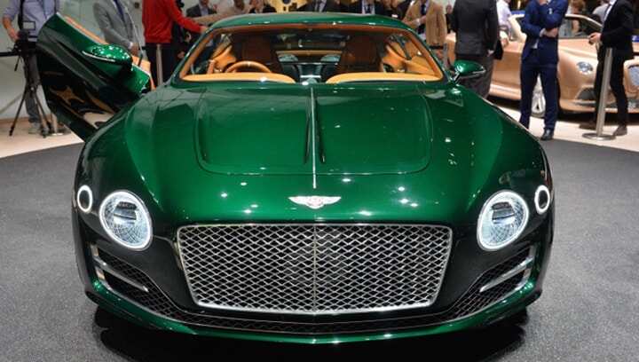 賓利展示用3D打印制造的概念車