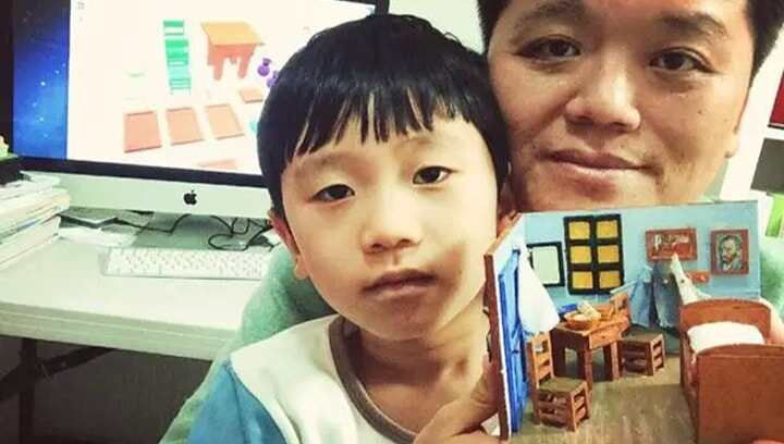 梵高名作貼上3D打印標(biāo)簽，韓國父子有愛創(chuàng)造