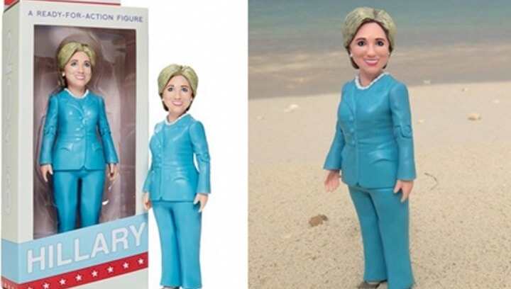 競選造勢——可3D打印希拉里玩偶現(xiàn)身
