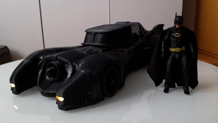 高手在民間！老外3D打印超酷蝙蝠戰(zhàn)車