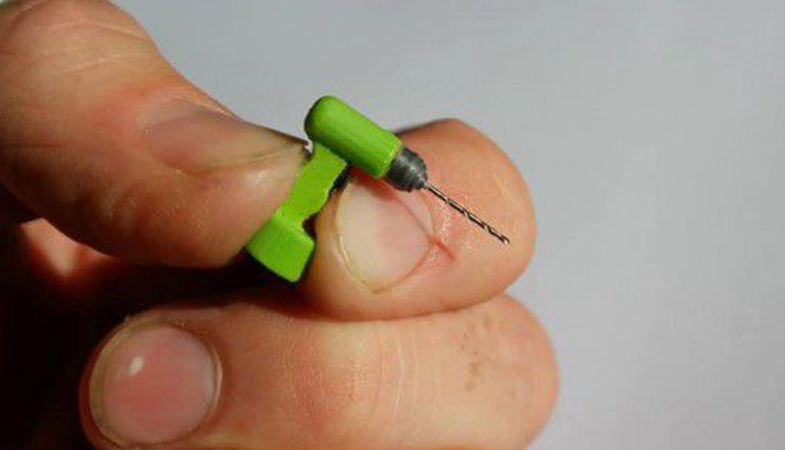 3D打印机打造“世界最小”机械钻