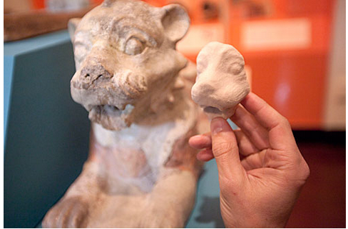 3D打印复原三千多年前的雕塑
