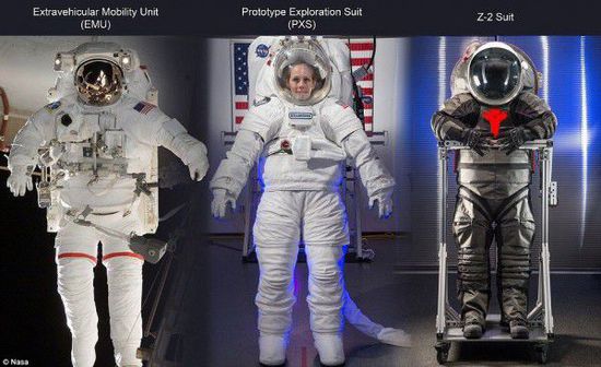 NASA发布3D打印仿生发光太空服