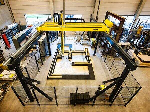 超大型混凝土3D打印機(jī)震撼登場(chǎng)！