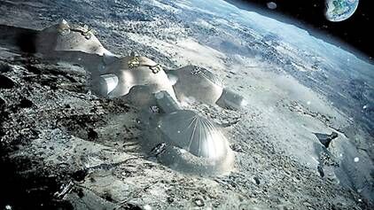 欧洲航天局拟3D打印“月球村” 推进人类登陆火星