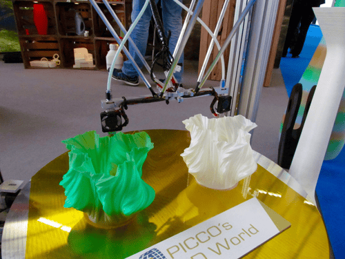 雙噴頭？同時(shí)打印兩個(gè)相同模型？Deltatower打印機(jī)又玩出新花樣！