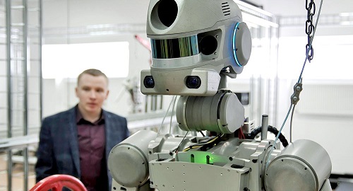 俄罗斯研制出3D打印机器人