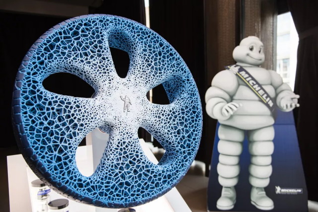 米其林：3D打印未来概念轮胎