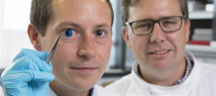 纽卡斯尔大学的科学家成功3D打印了人类首个眼角膜