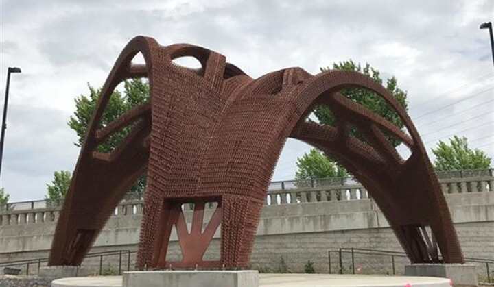 世界最大涼亭式3D打印建筑完工，可抗13級(jí)臺(tái)風(fēng)！