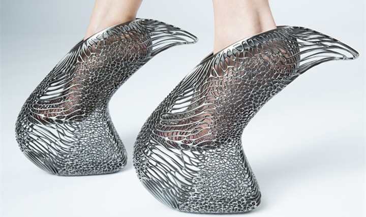 3D打印高跟鞋Mycelium Shoe，前衛(wèi)與舒適兼俱