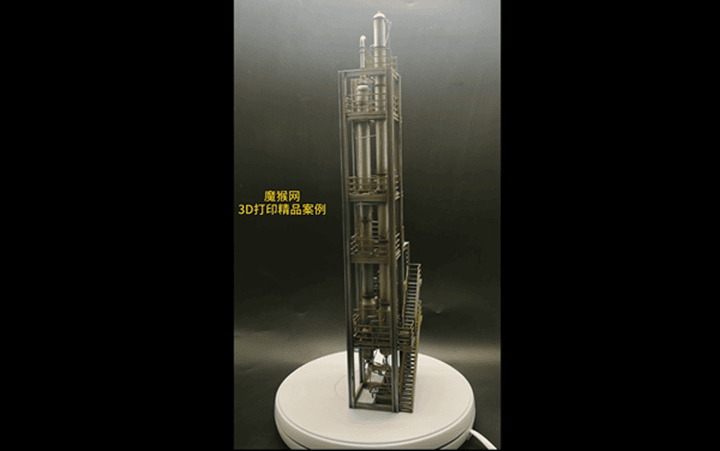 魔猴網(wǎng)3D打印案例：3D打復(fù)雜工業(yè)展示模型