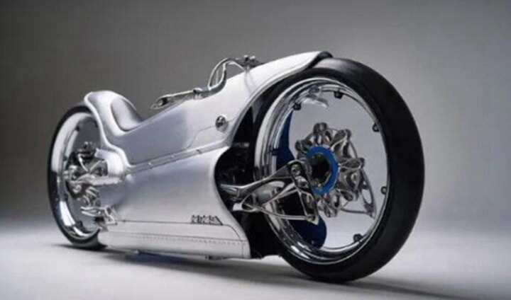 獨一無二，3D打印底盤打造的未來派摩托車