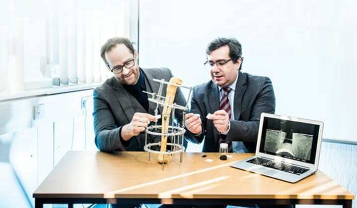 研究人員使用3D打印“骨磚”治療敘利亞受炸彈傷害的難民