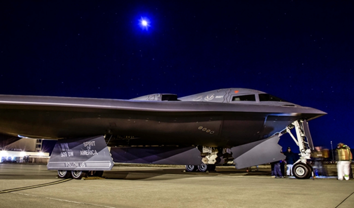 美国空军为22亿美元的B-2隐形轰炸机3D打印零件