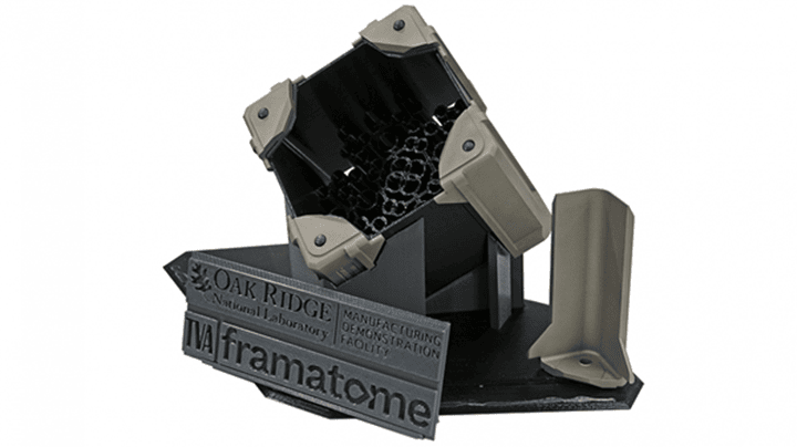 ORNL的3D打印零件將安裝在TVA核反應(yīng)堆上