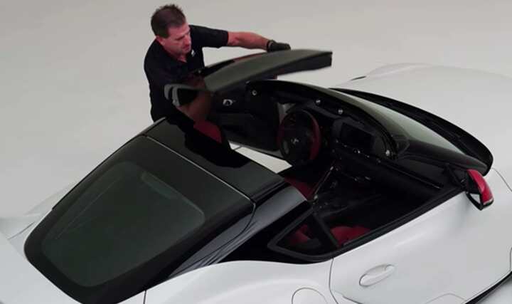 豐田為GR Supra Sport3D打印可移動(dòng)車頂