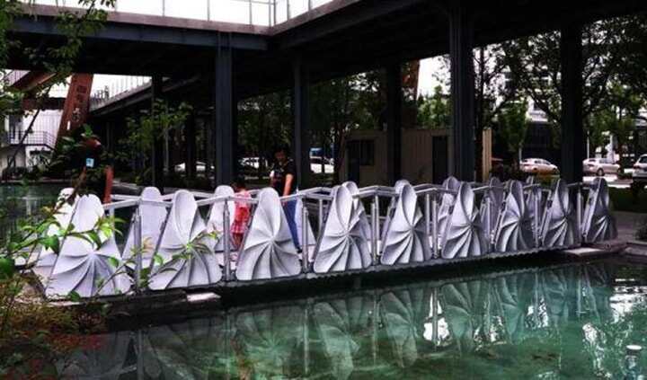 中國(guó)首座3D打印的伸縮橋亮相上海