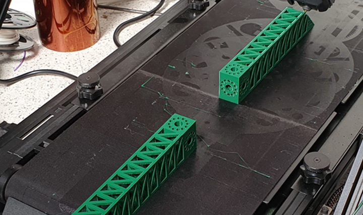 RepRap创建新开源软件，可3D打印出像钢一样坚硬的斑纹梁