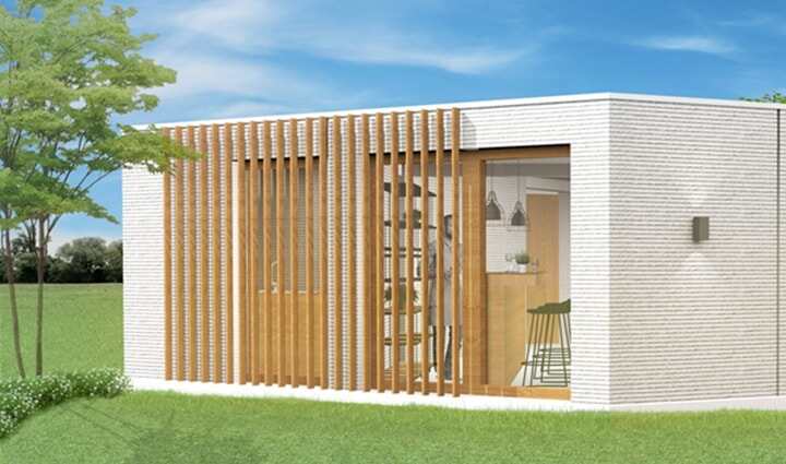 CyBe在加勒比海地區(qū)的首個3D打印房屋開始施工，內配有咖啡館