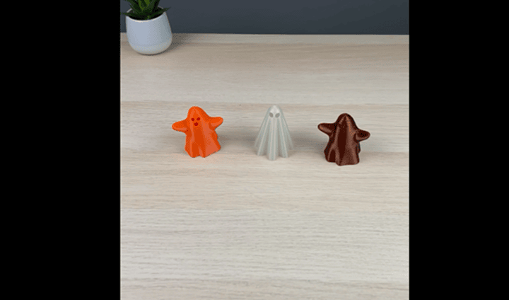 萬圣節(jié)群魔亂舞，3D打印鬼魂造型