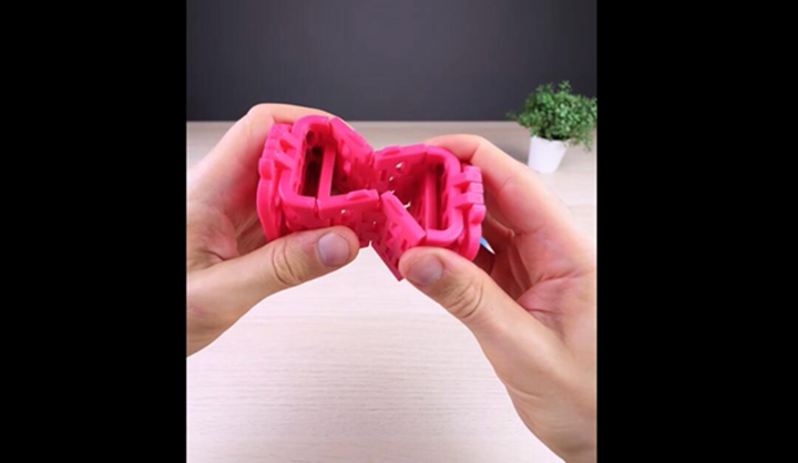 你从未见过的3D打印可折叠储物盒