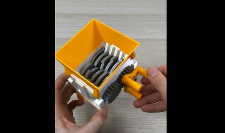 應(yīng)用案例！3D打印碎紙機(jī)是如何制造的