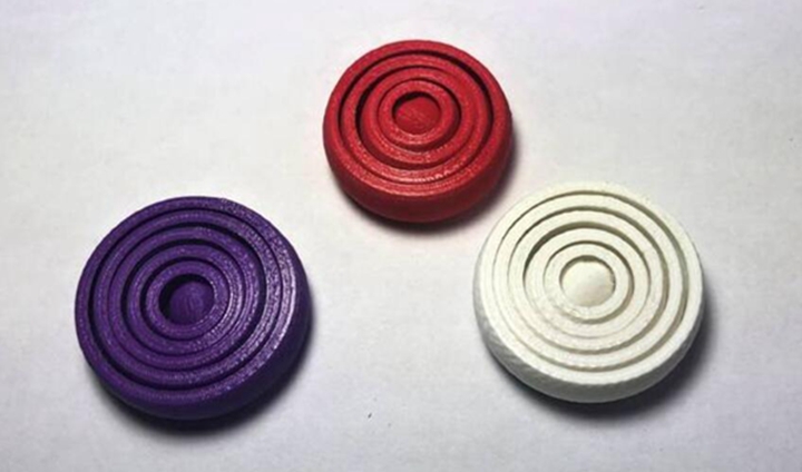 3D打印创意减压玩具：陀螺仪指环
