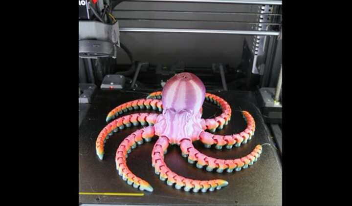 延時攝影！3D打印全過程展示