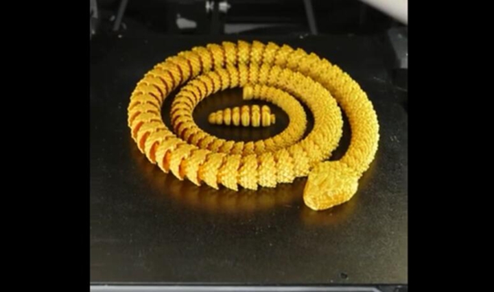 3D打印关节可动贪吃蛇