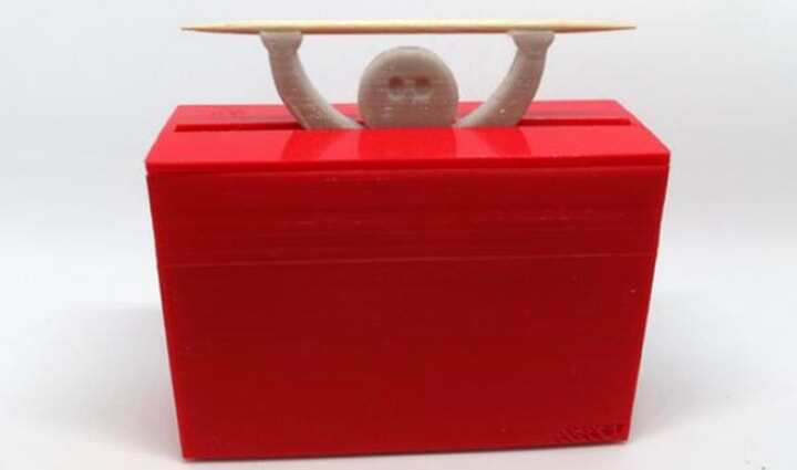 3D打印可愛牙簽分配器