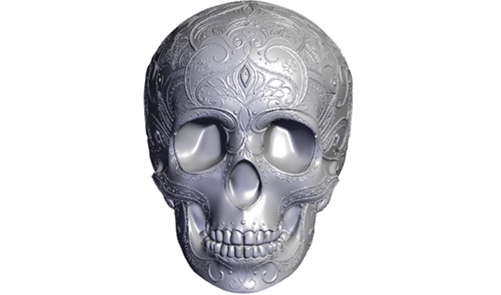 3D打印超精美頭骨
