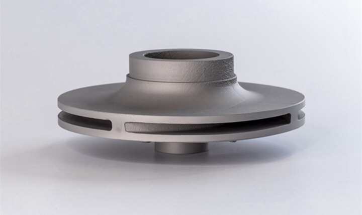 無支撐金屬3D打印，可實現(xiàn)封閉葉輪的無支撐打印