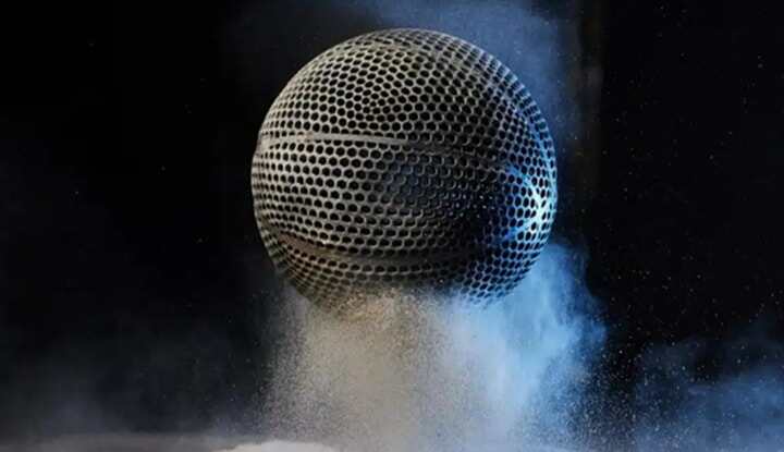 3D打印籃球亮相NBA扣籃大賽