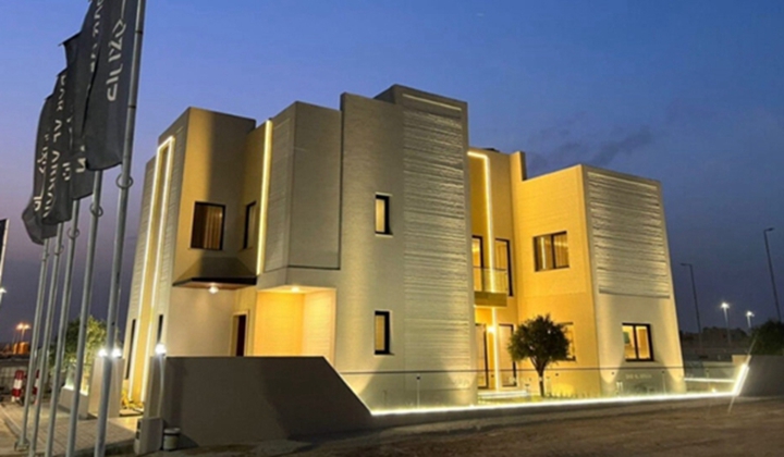 全球最大的现场3D打印建筑之一在沙特落成