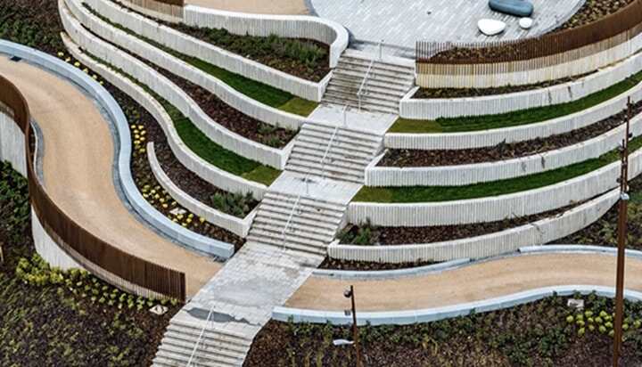 3D打印混凝土樓梯的橋梁已在蘇格蘭落成