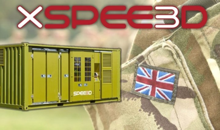 英國陸軍計劃引進SPEE3D冷噴涂3D打印技術(shù)，擴大增材制造在軍事領(lǐng)域影響力