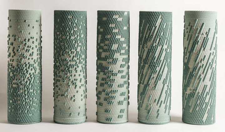 3D打印與編織藝術(shù)相結(jié)合，打造出二元序列