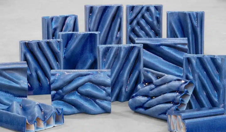 陶瓷连廊展示了3D打印在建筑领域的无限可能性