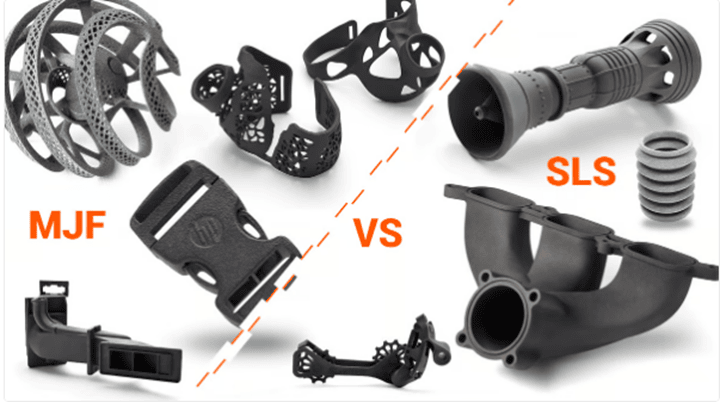 MJF 與 SLS：對于 3D 打印零件來說，哪個更強、更快、更好？
